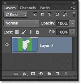 حذف پس‌زمینه تصویر با استفاده از ابزار Eraser Tool در فتوشاپ